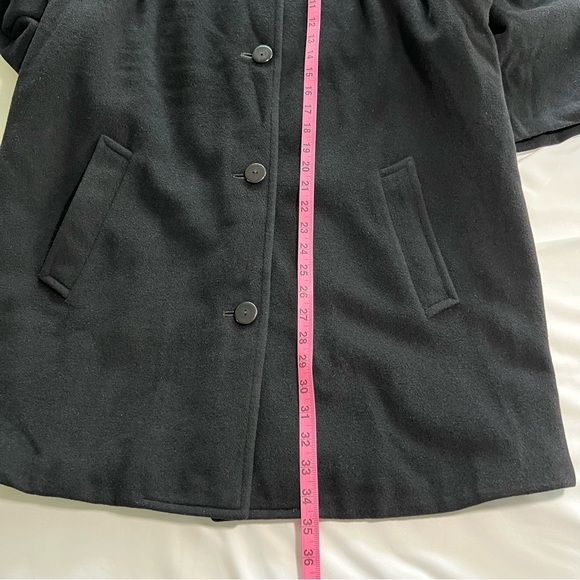 Vintage Donna Karan Essentials 100% Cashmere Oversized Coat Jacket SMALL EUC - Picture 11 of 11
